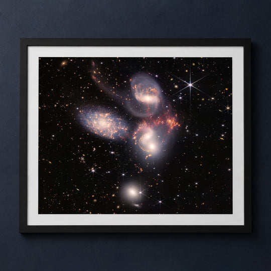 Framed print mockup — James Webb Stephan&