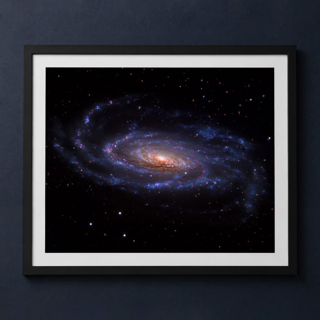Framed print mockup — Spiral Galaxy NGC 5033