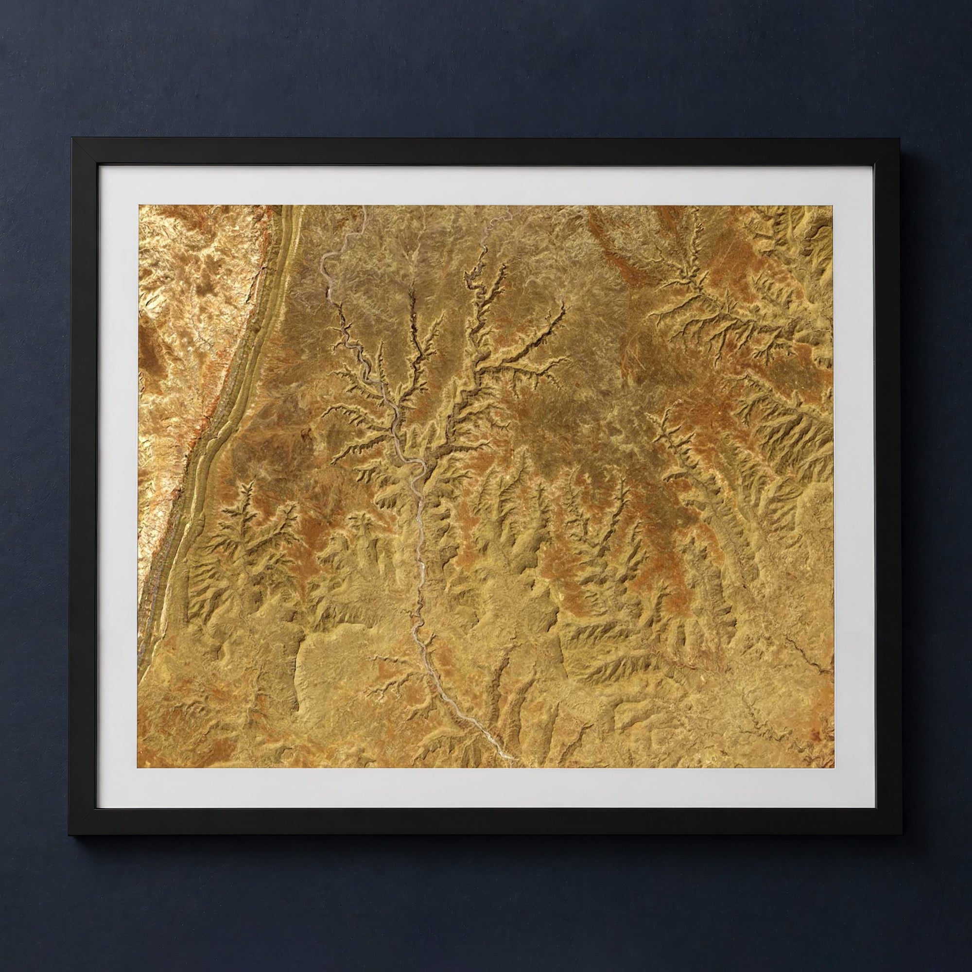 Framed print mockup — Grand Staircase