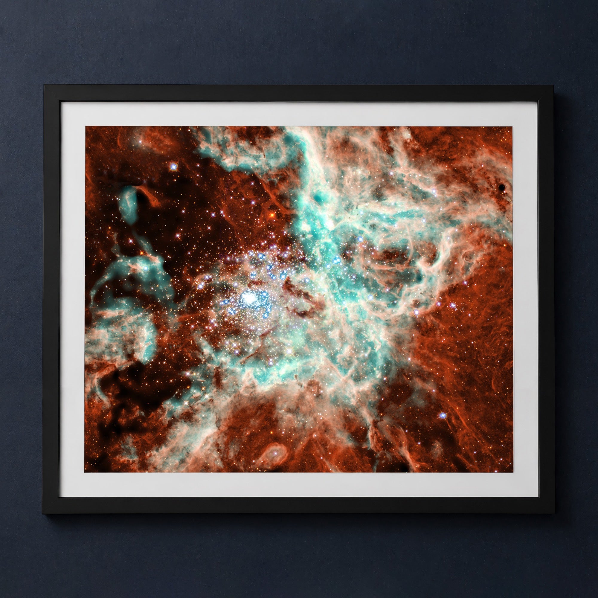 Framed print mockup — Vast Star-Forming Region