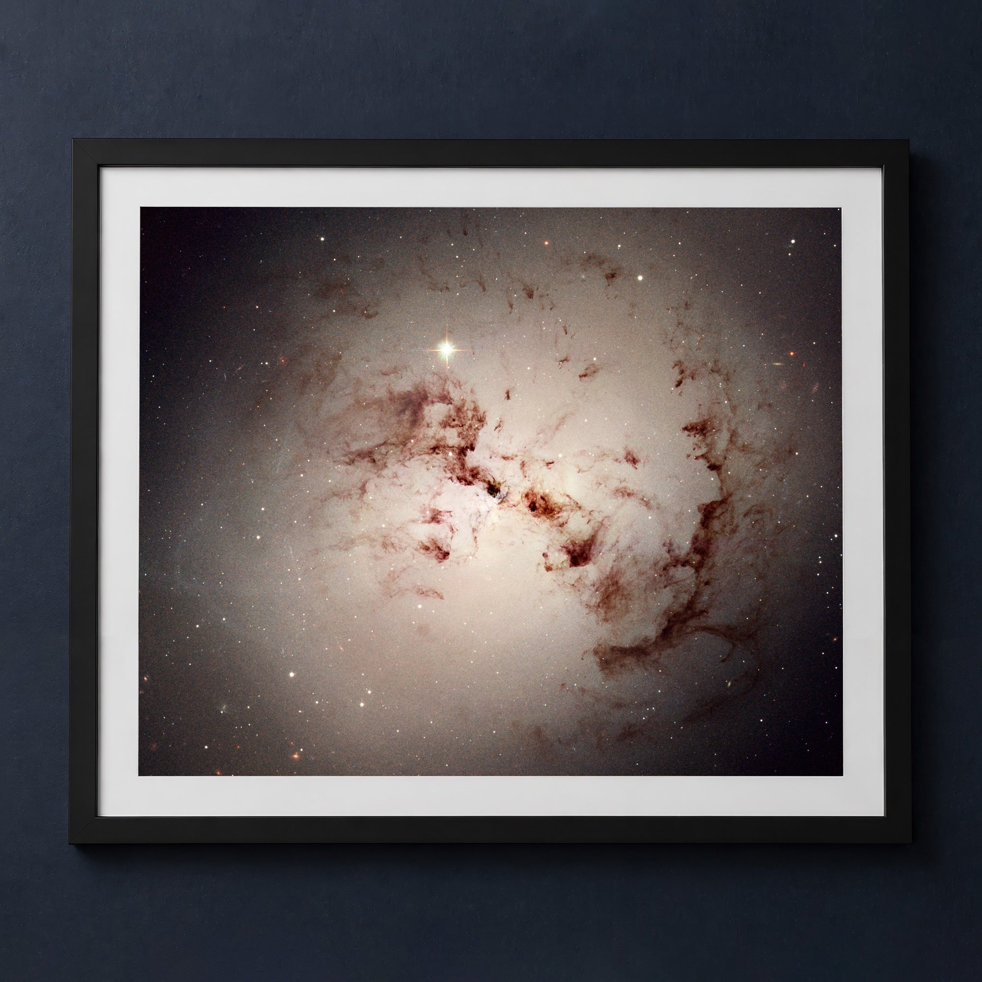 Framed print mockup — After Galaxies Collide