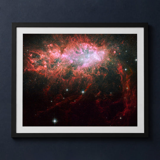 Framed print mockup — Starburst
