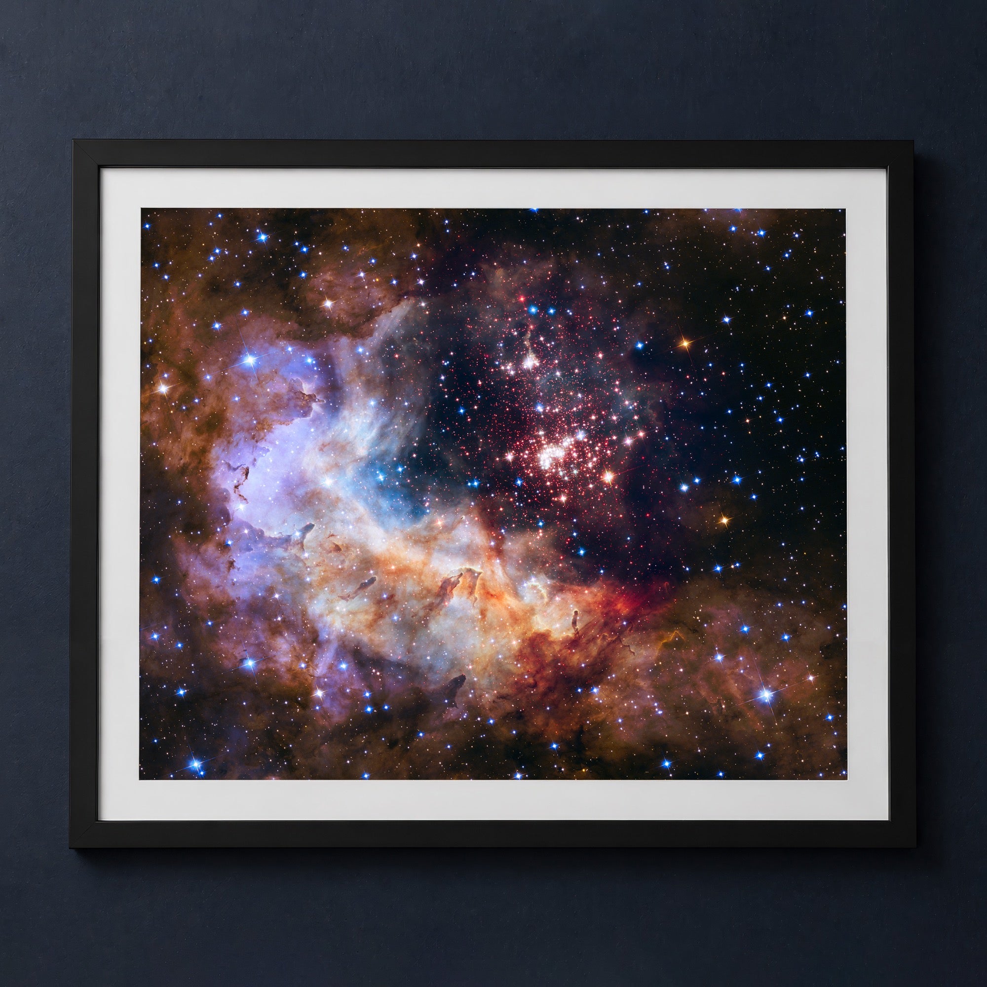 Framed print mockup — Westerlund 2