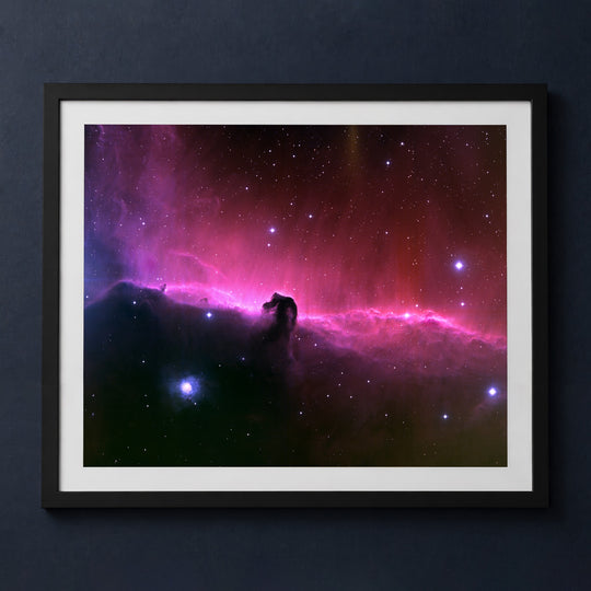 Framed print mockup — Wide Field Horsehead
