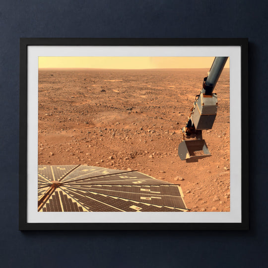 Framed print mockup — Phoenix Inspects Samples