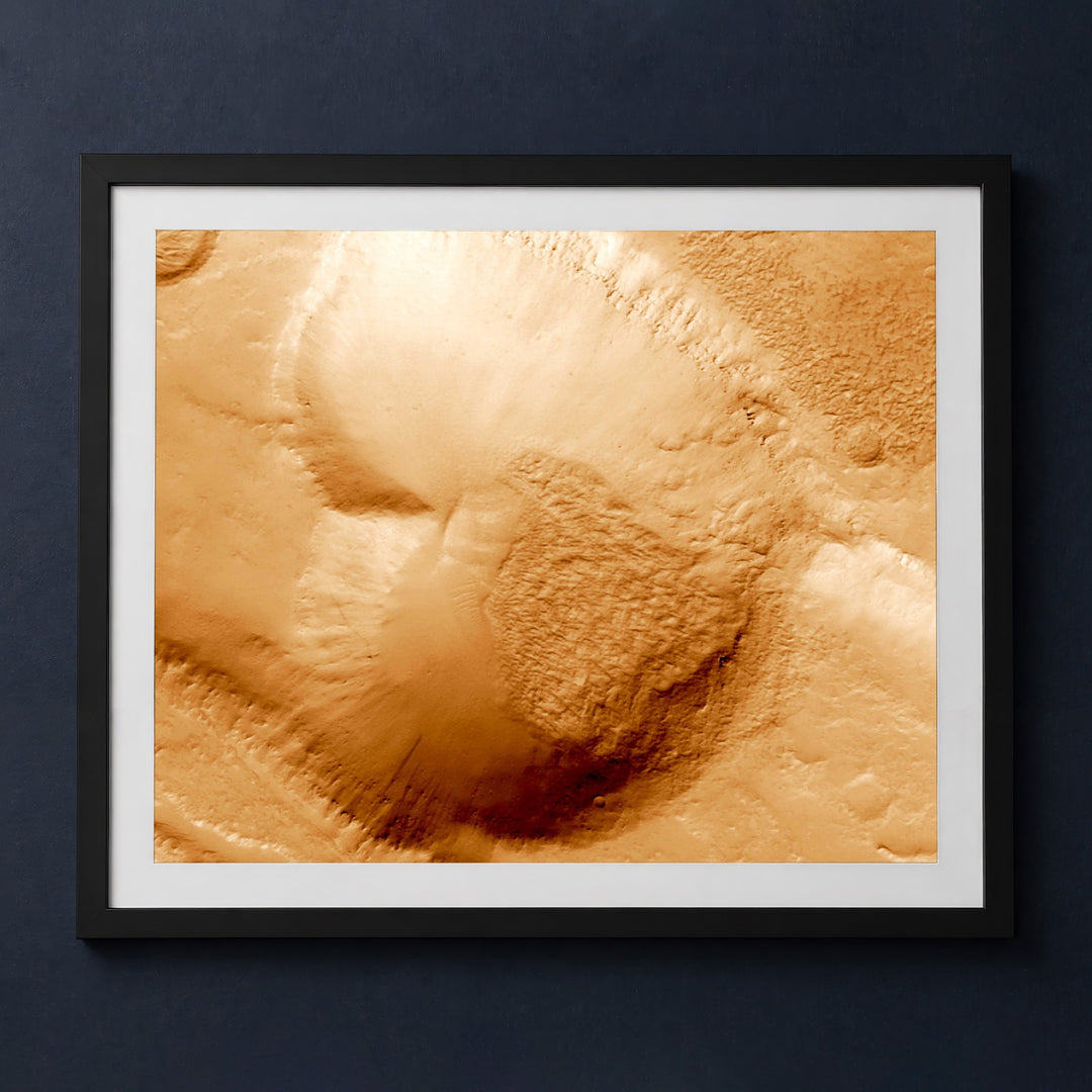 Framed print mockup — Mars Valentine
