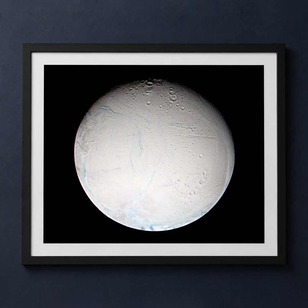 Framed print mockup — Enceladus
