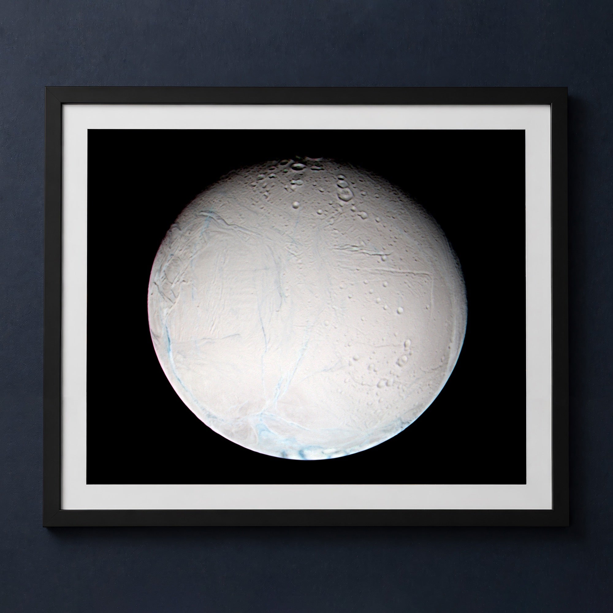 Framed print mockup — Enceladus