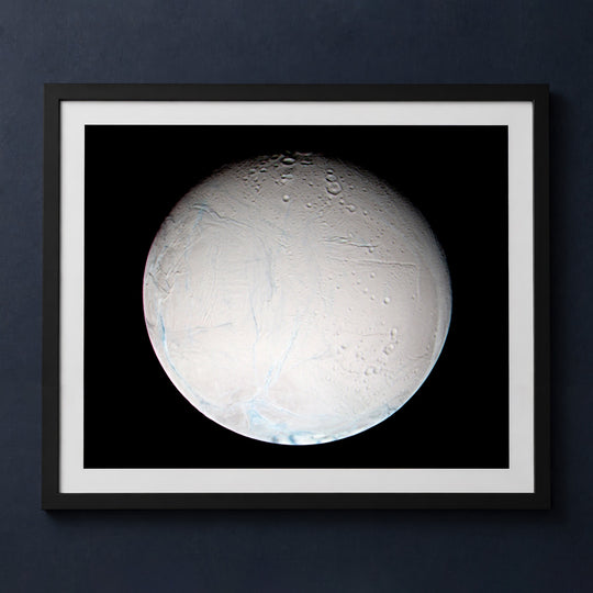 Framed print mockup — Enceladus