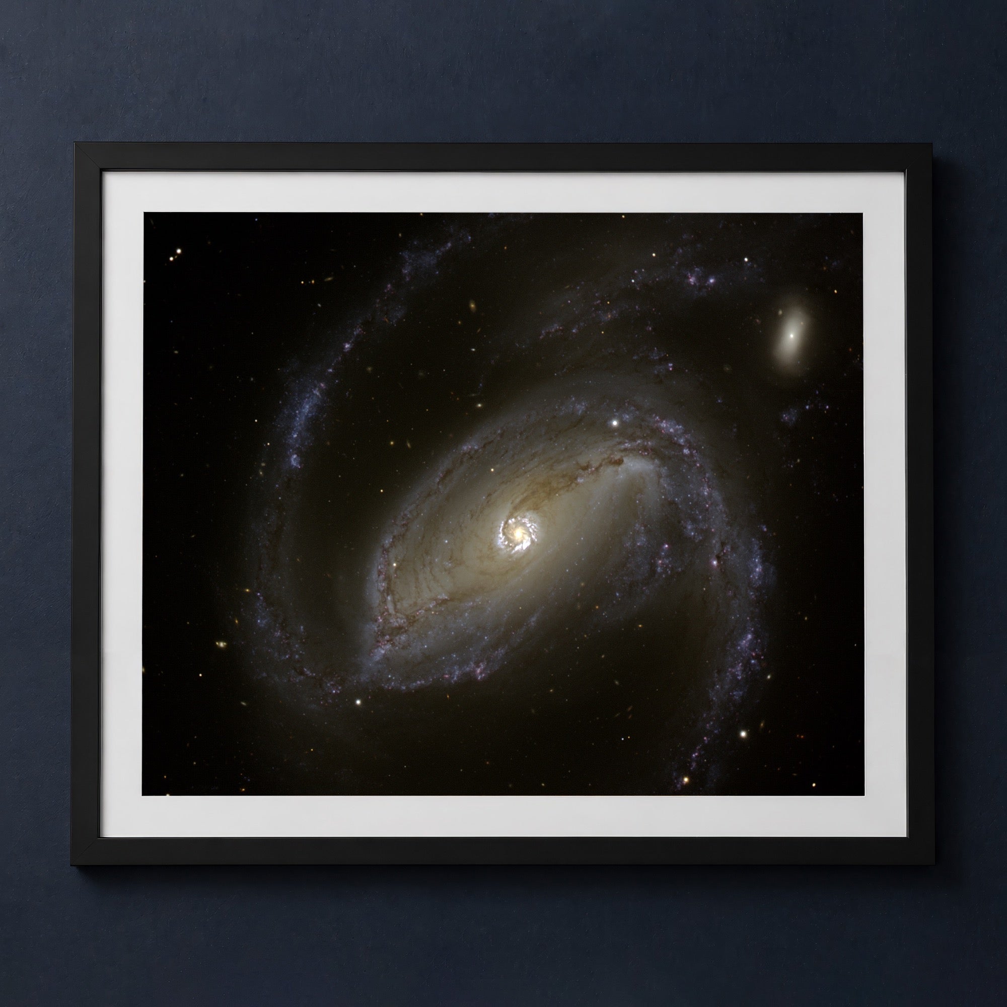 Framed print mockup — Paranal Unique Galaxy