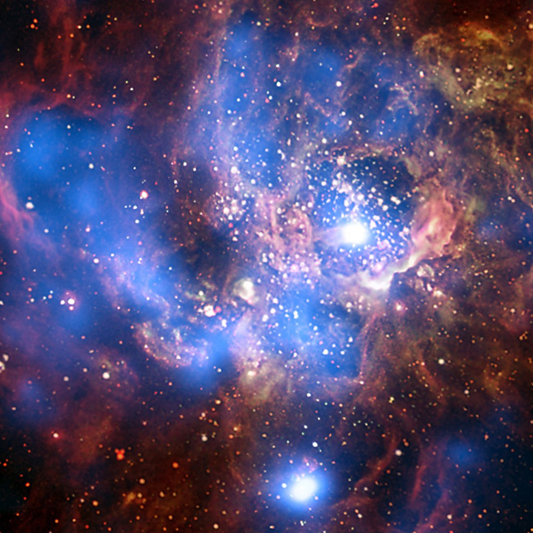 Chandra Stellar Nursery - high resolution space images - Sky Image Lab