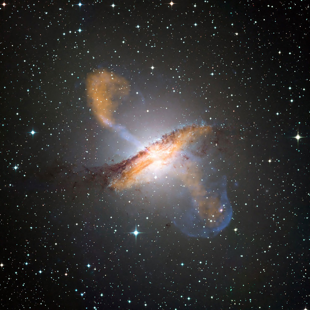 Jets of Centaurus A - high resolution space images - Sky Image Lab