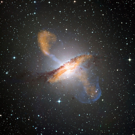 Jets of Centaurus A - high resolution space images - Sky Image Lab