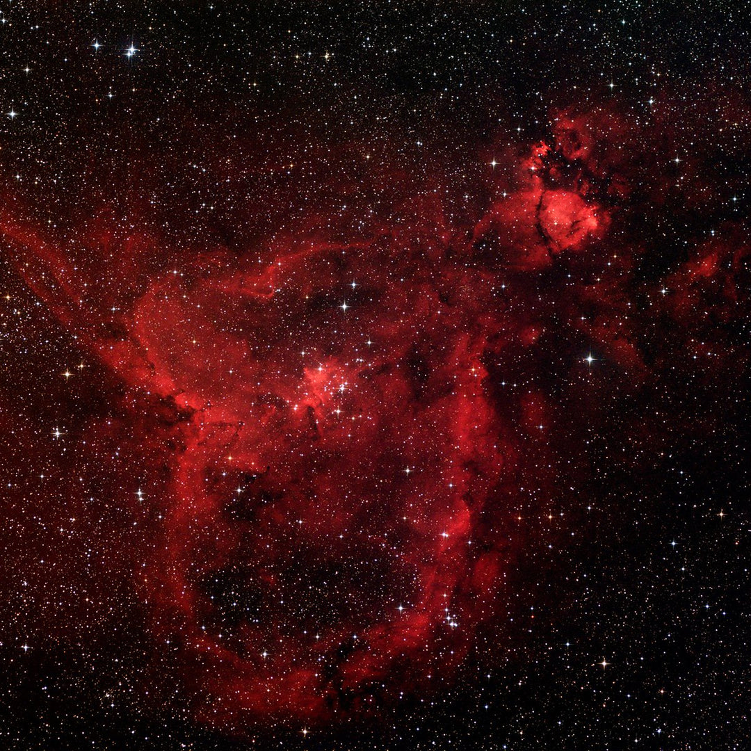 Heart and Soul Nebula - high resolution space images - Sky Image Lab