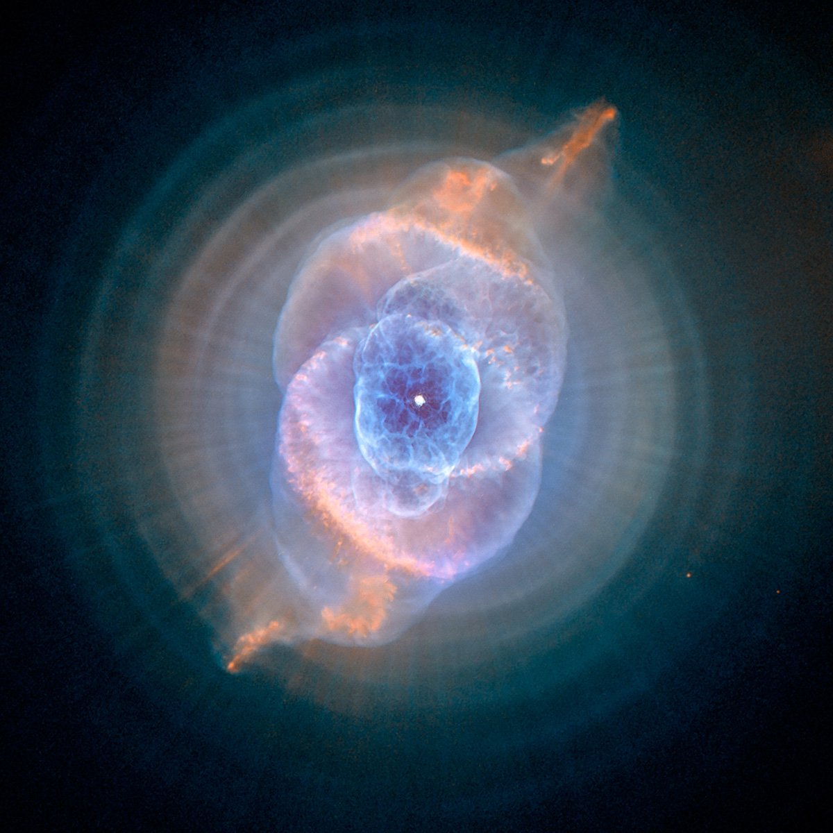 Hubble Cat's Eye Nebula - high resolution space images - Sky Image Lab