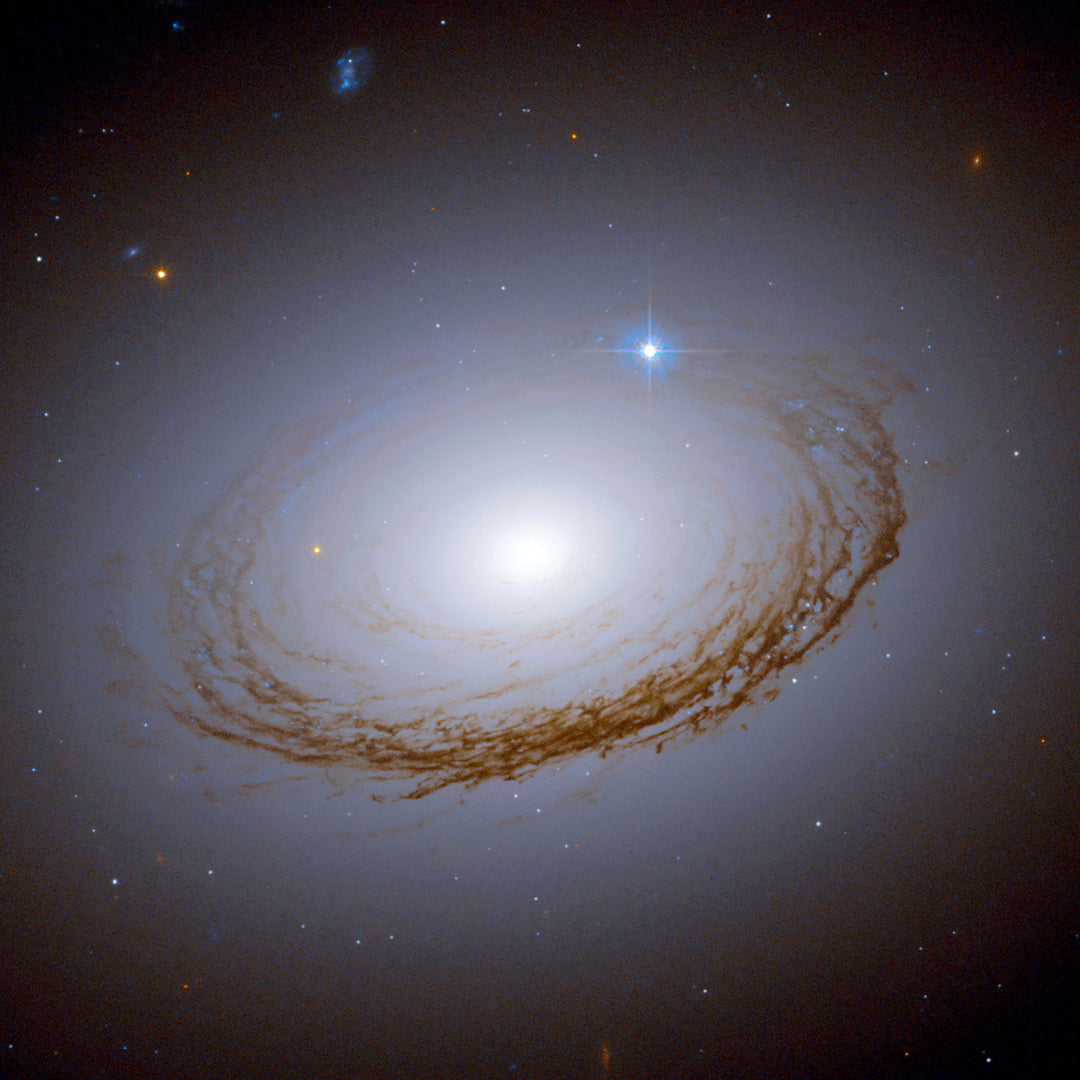 Dusty Galaxy NGC 7049 - high resolution space images - Sky Image Lab