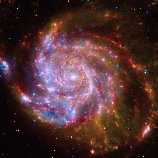 M101 Spiral Galaxy - high resolution space images - Sky Image Lab