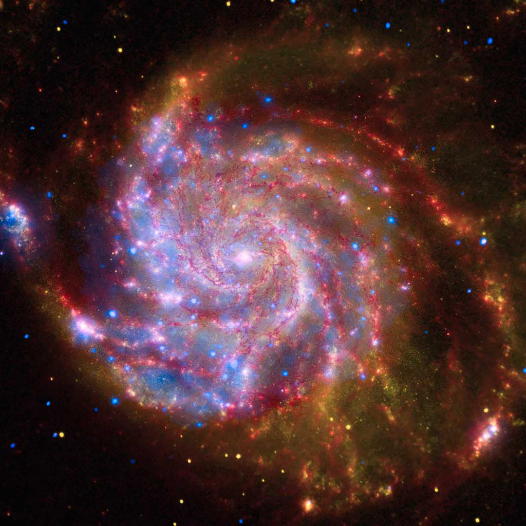 Spiral Galaxy Best Galaxy To See With Telescope M101 Spiral Galaxy