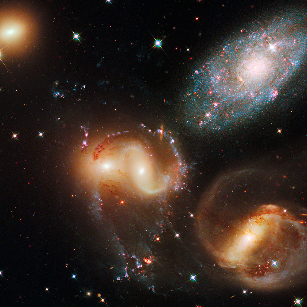 Stephans Quintet - high resolution space images - Sky Image Lab