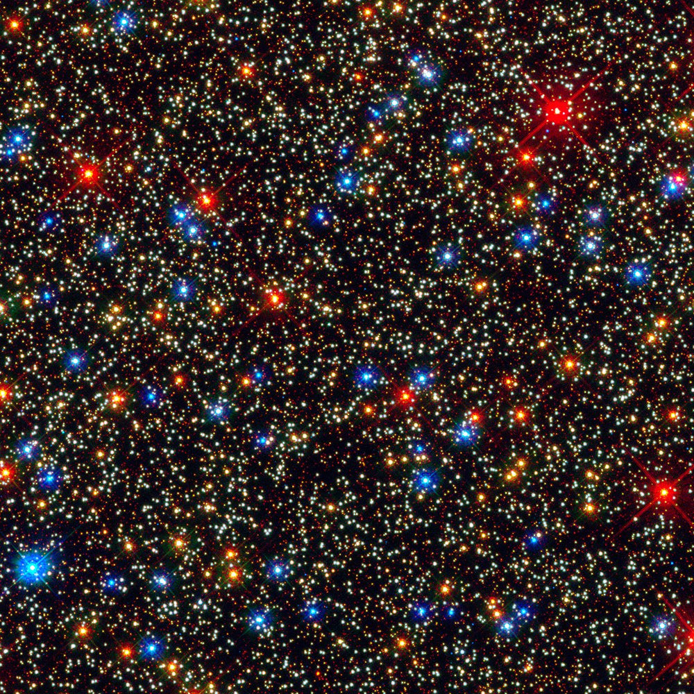 Hubble Omega Centauri - high resolution space images - Sky Image Lab
