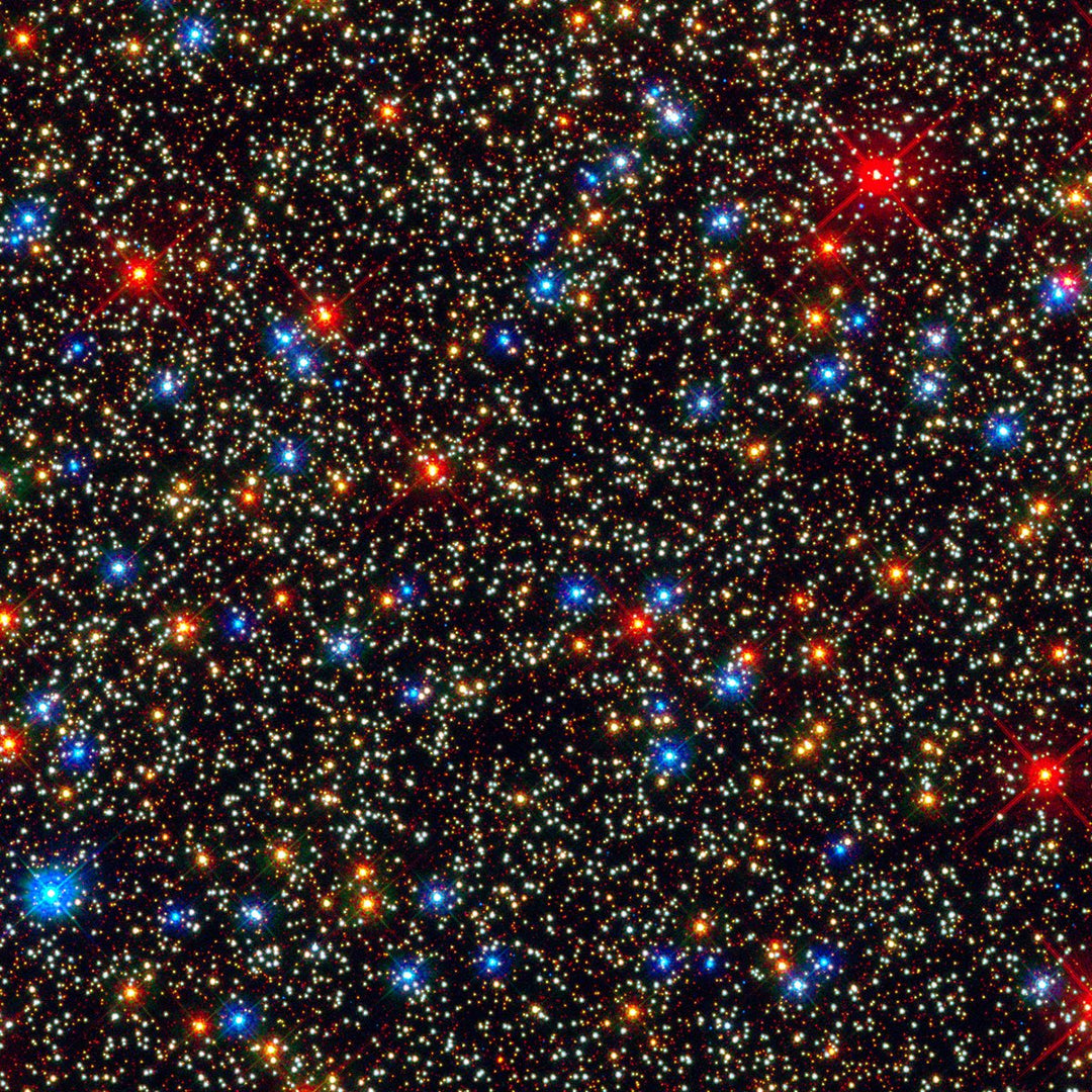 Hubble Omega Centauri - high resolution space images - Sky Image Lab