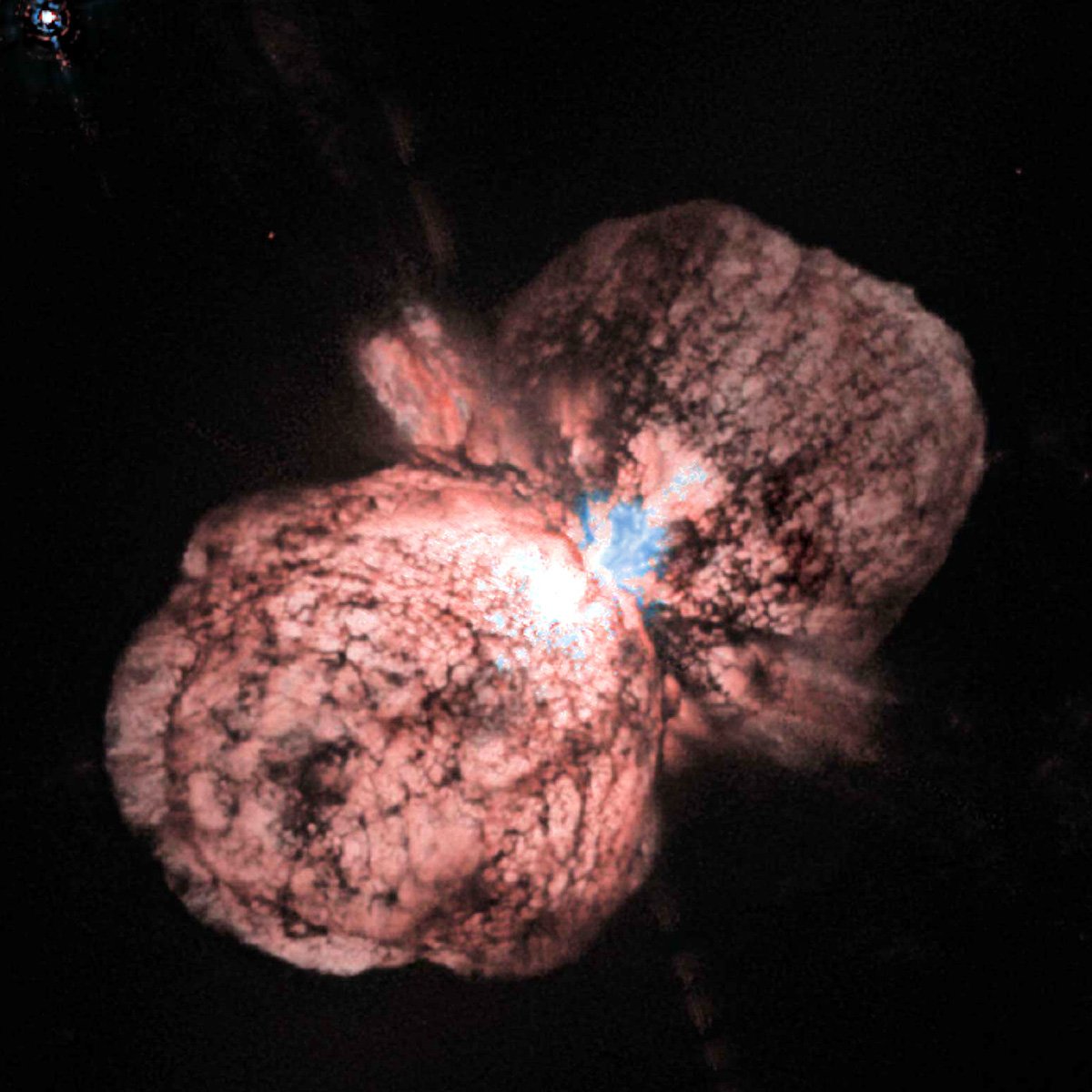 Doomed Star in Eta Carina - high resolution space images - Sky Image Lab