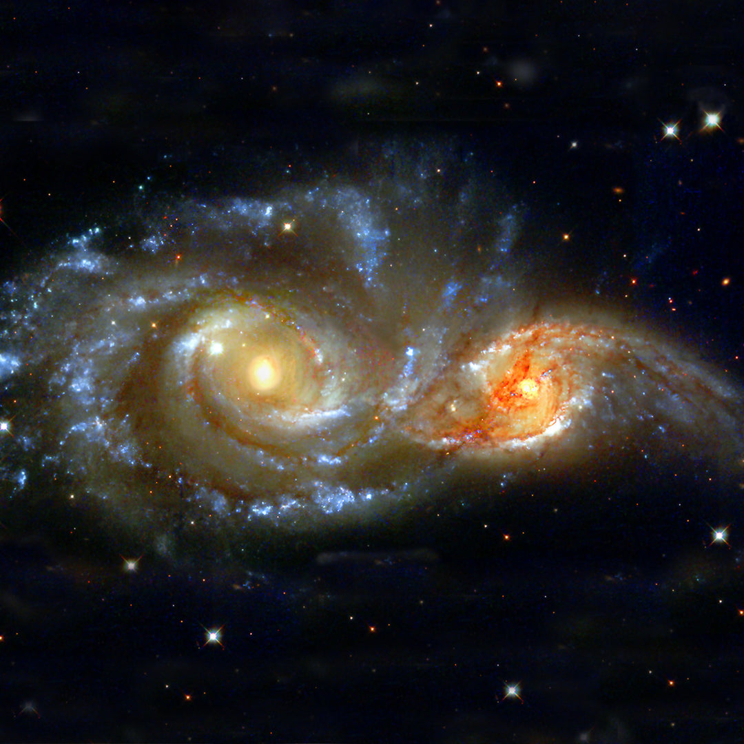 H9941TwoSpiralGalaxies11x14GW-