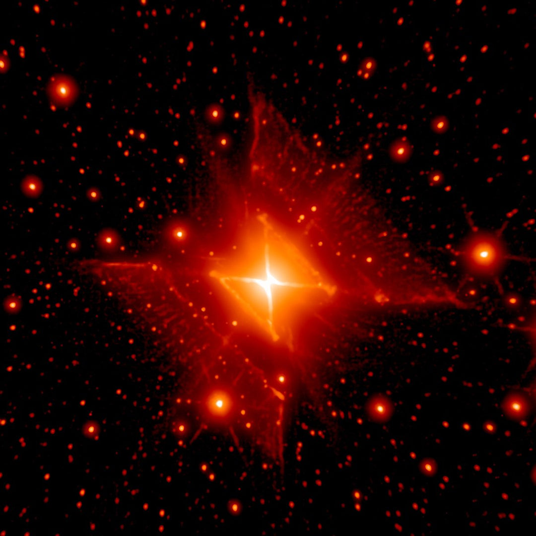 Red Square Nebula - high resolution space images - Sky Image Lab