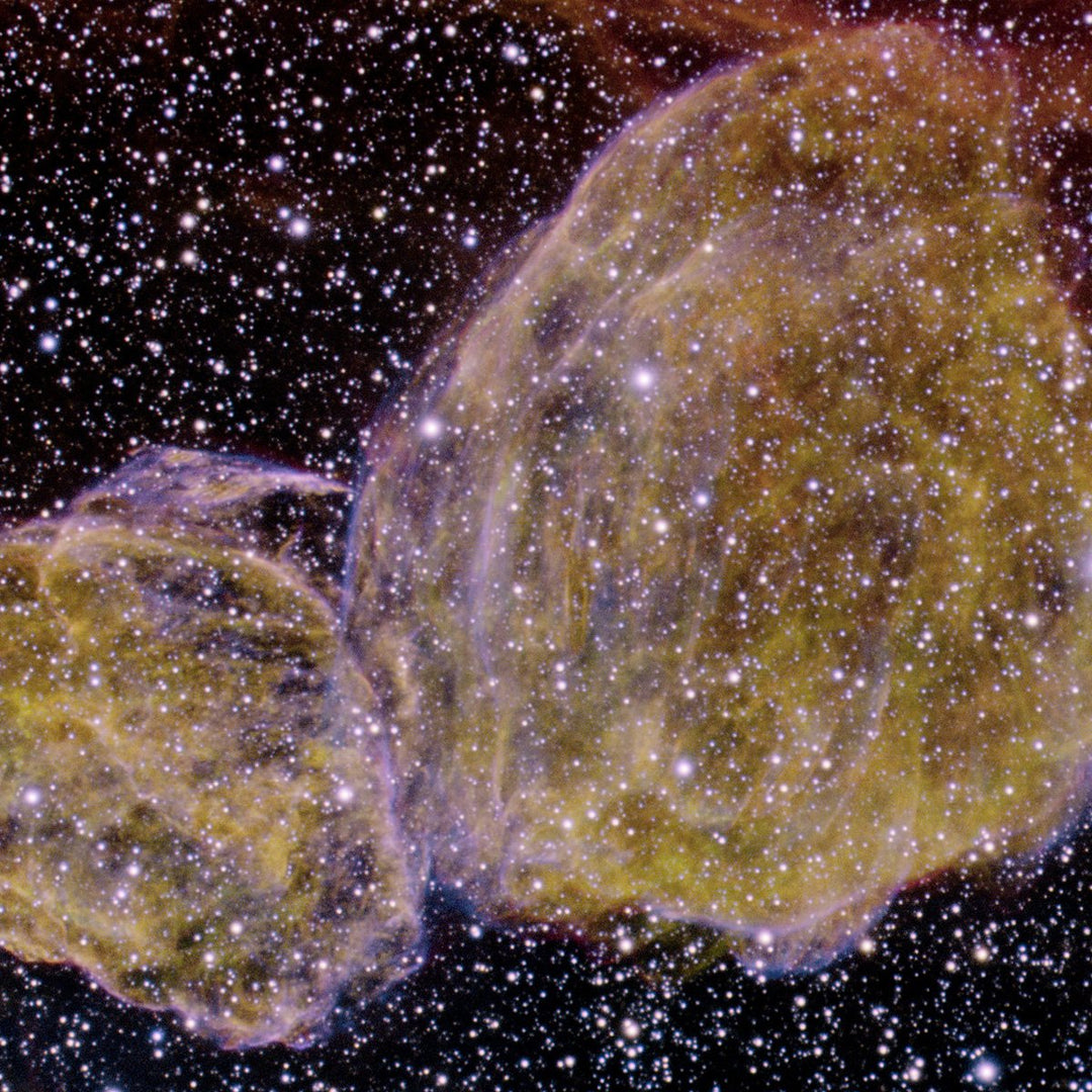 Double Supernova - high resolution space images - Sky Image Lab