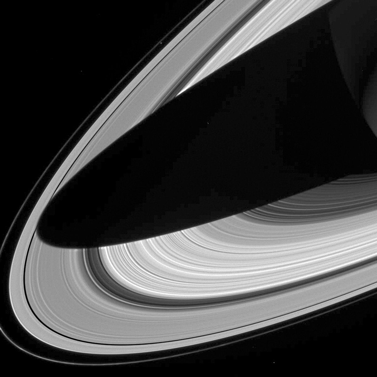 Saturn Ring Shadow Photo | Sky Image Lab