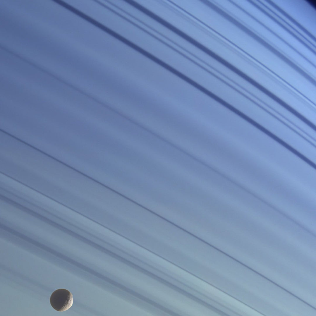 Cassini Blue Saturn - high resolution space images - Sky Image Lab