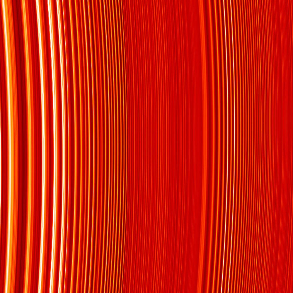 Saturn Ring Waves - high resolution space images - Sky Image Lab
