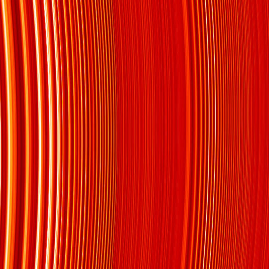 Saturn Ring Waves - high resolution space images - Sky Image Lab