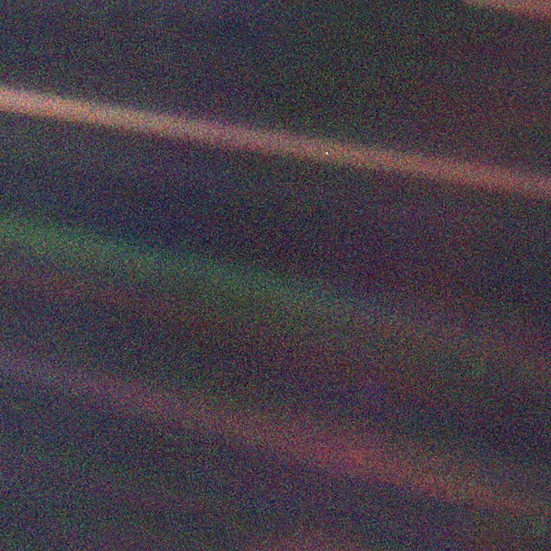 Carl Sagan Pale Blue Dot - Buy Voyager 1 Pale Blue Dot Photo - high resolution space images - Sky Image Lab