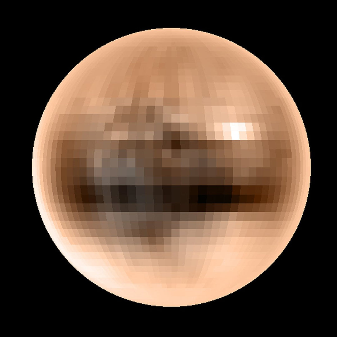 The Color of Pluto - high resolution space images - Sky Image Lab
