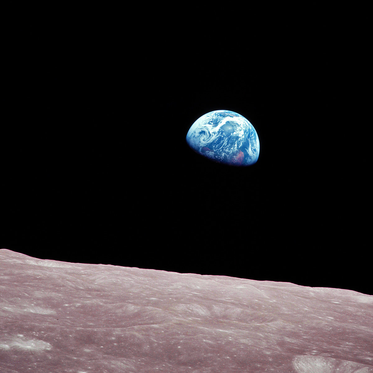 The Iconic Apollo 8 Earth Rise Photo | Sky Image Lab