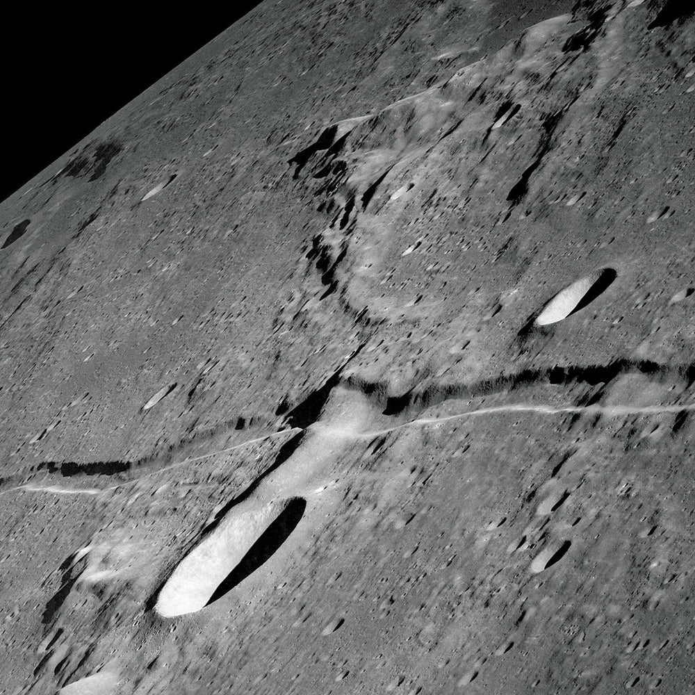 Apollo 10 Lunar Rille