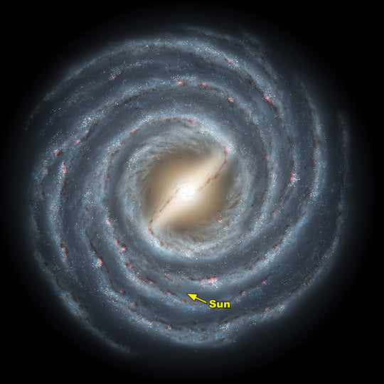 Spitzer Milky Way Galaxy - high resolution space images - Sky Image Lab