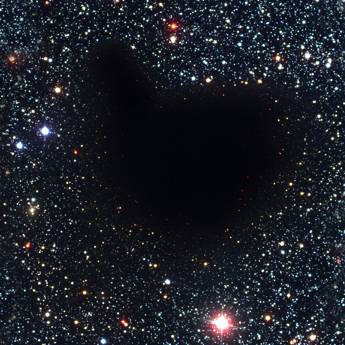 Dark Structure of Barnard 68 - high resolution space images - Sky Image Lab